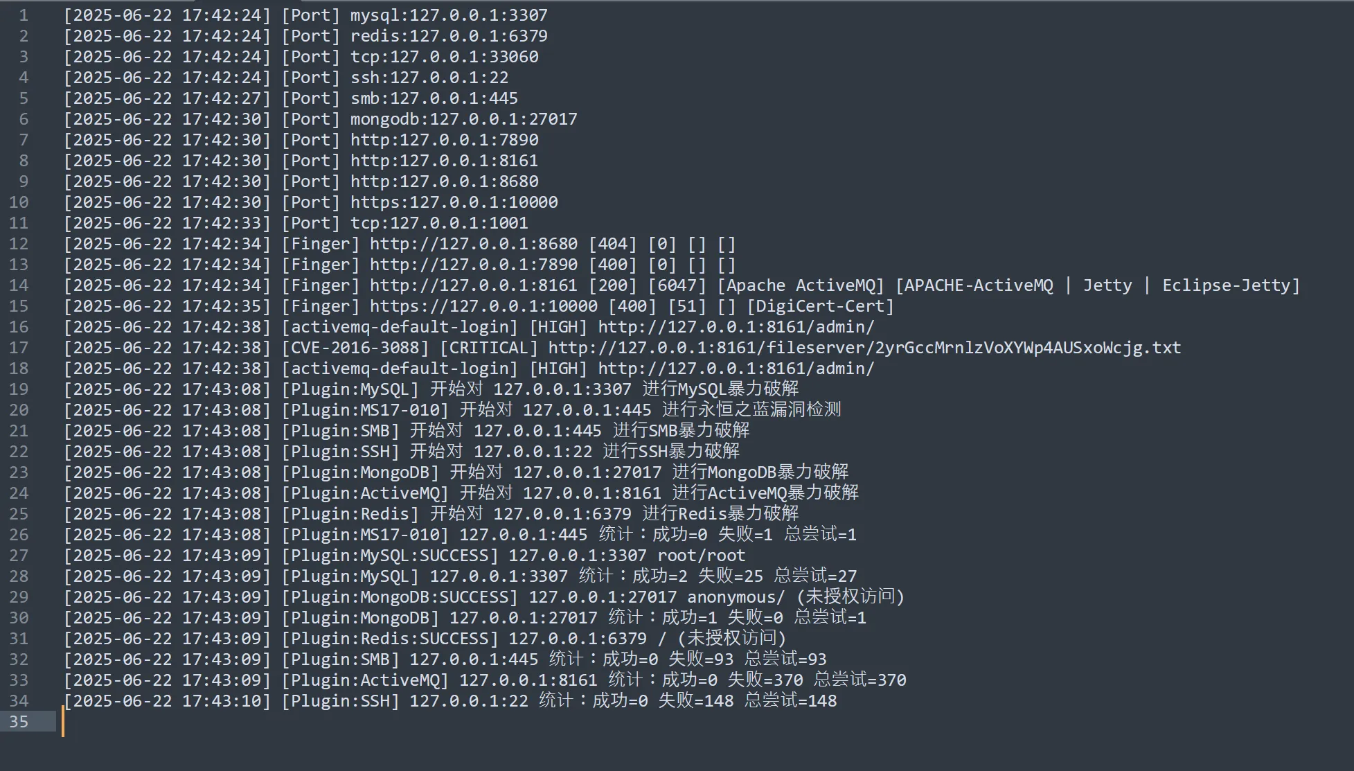 图片[11]-轻量级网络安全扫描与漏洞检测工具Lightx - HackTwoHub社区-HackTwoHub社区